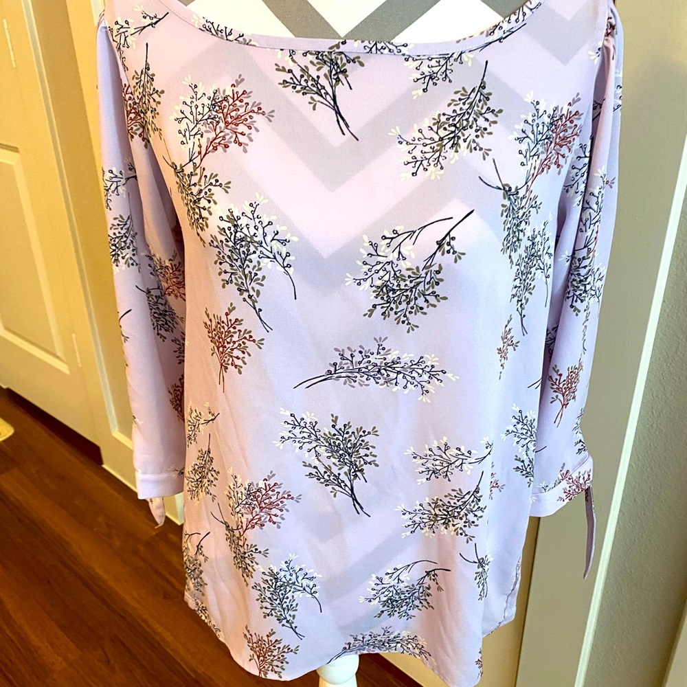 LOFT Outlet 3/4 Length Sleeve Top